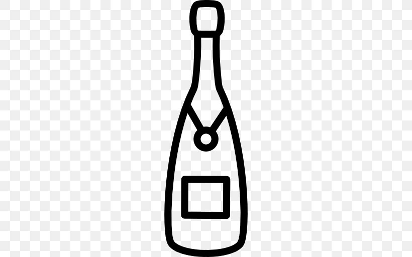 Champagne Wine Bottle, PNG, 512x512px, Champagne, Alcoholic Drink, Black And White, Bottle, Food Download Free