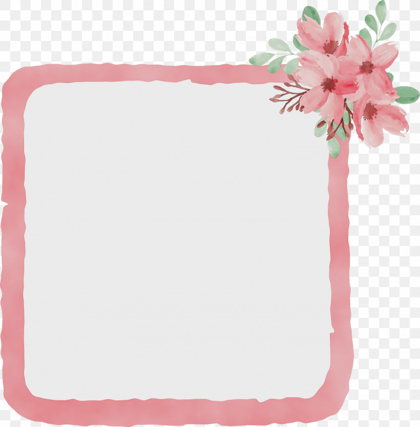 Floral Design, PNG, 2950x3000px, Flower Frame, Film Frame, Floral Design, Flower, Geometry Download Free