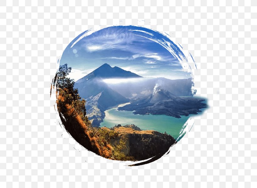 Mount Rinjani Gunung Rinjani National Park Mataram Senggigi Gili Islands, PNG, 600x600px, Mount Rinjani, Backpacking, Crater Lake, Earth, Gili Islands Download Free