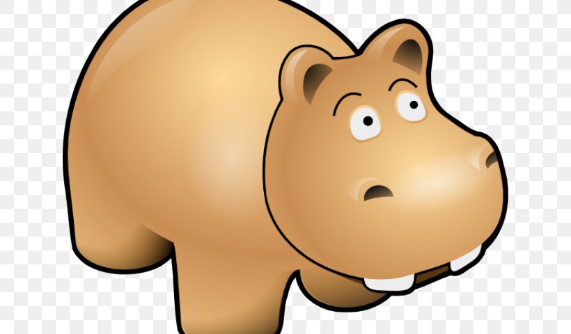 Baby Hippopotamus The Hippo Clip Art Cartoon, PNG, 640x480px, Hippopotamus, Animated Cartoon, Baby Hippopotamus, Bear, Big Cats Download Free
