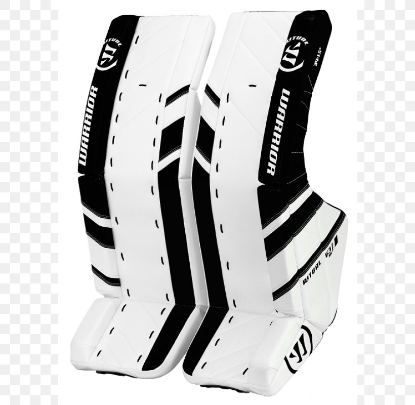 Goaltender Pads Ice Hockey Goaltending Equipment Ice Hockey Equipment Warrior Lacrosse, PNG, 800x800px, Goaltender, Baseball Equipment, Bicycle Glove, Black, Black And White Download Free