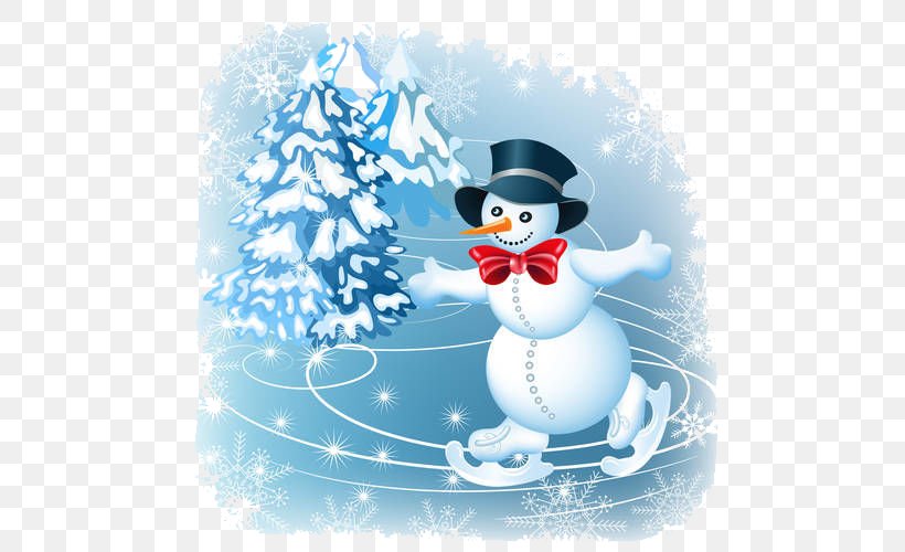 Ice Skating Snowman Ice Rink Ice Skate Figure Skating, PNG, 500x500px, Snowman, Christmas, Christmas Decoration, Christmas Ornament, Ice Skates Download Free