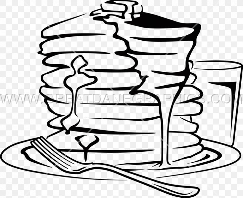 Pancake Drawing Line Art Clip Art, PNG, 825x673px, Pancake, Artwork, Black And White, Breakfast, Coloring Book Download Free
