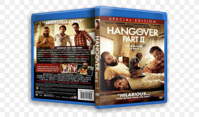 The Hangover DVD Film Amazon.com Blu-ray Disc, PNG, 639x480px, Hangover, Amazoncom, Bluray Disc, Dvd, Film Download Free