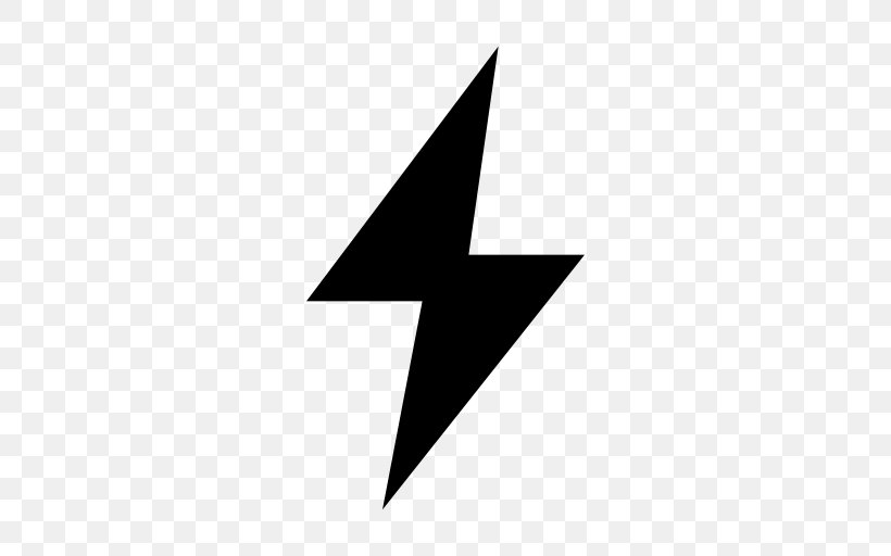 Electricity, PNG, 512x512px, Electricity, Black, Black And White, Brand, Lightning Download Free