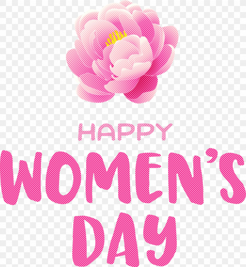 Happy Women’s Day Women’s Day, PNG, 2765x2999px, Cut Flowers, Biology, Flower, Meter, Peony Download Free