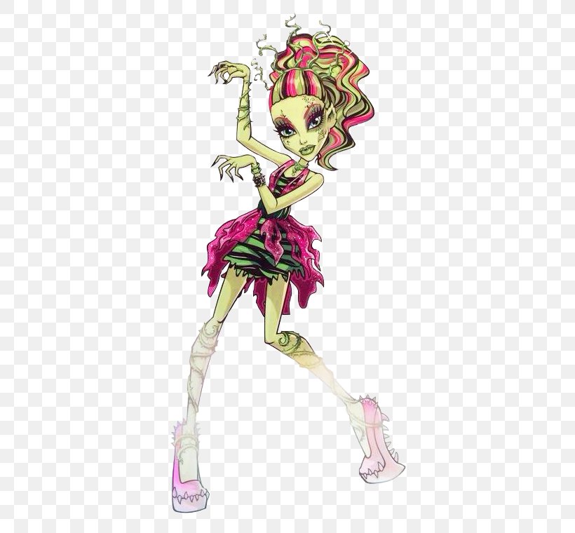 Monster High: Ghoul Spirit Monster High: Ghoul Spirit Doll, PNG, 376x760px, Watercolor, Cartoon, Flower, Frame, Heart Download Free