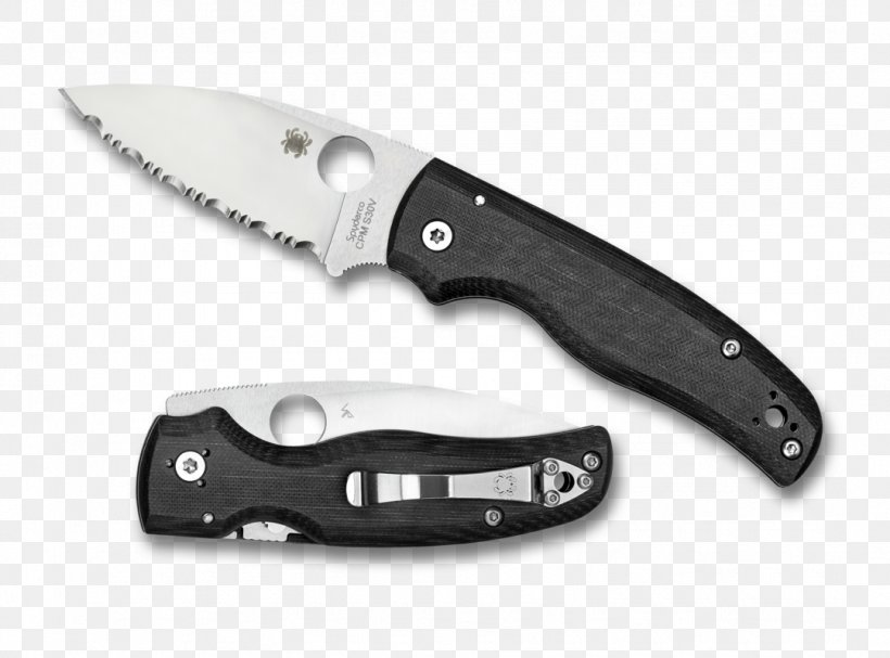 Pocketknife Spyderco CPM S30V Steel Serrated Blade, PNG, 1079x800px, Knife, Blade, Bowie Knife, Chris Reeve, Chris Reeve Knives Download Free