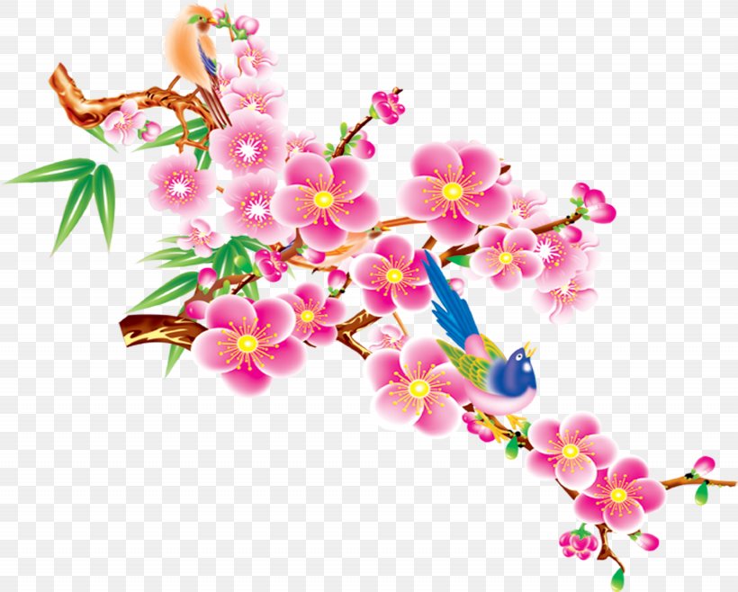 New Year Branch, PNG, 2255x1812px, Blossom, Artificial Flower, Branch, Cherry Blossom, Cut Flowers Download Free