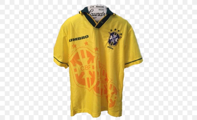 T-shirt Sports Fan Jersey Brazil National Football Team Kit, PNG, 500x500px, Tshirt, Active Shirt, Brazil National Football Team, Classic Football Shirts, Clothing Download Free