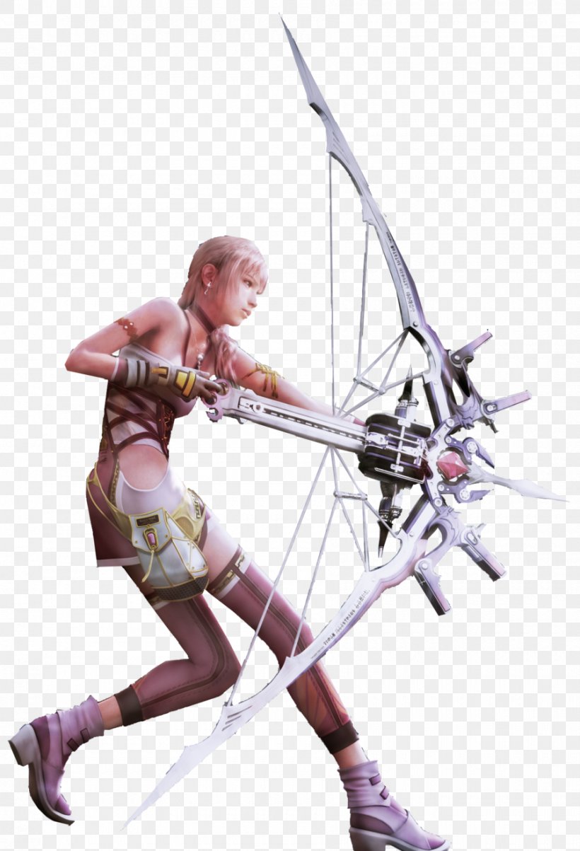 Final Fantasy XIII-2 Lightning Returns: Final Fantasy XIII Final Fantasy X-2, PNG, 900x1321px, Final Fantasy Xiii2, Action Figure, Bow And Arrow, Bowyer, Cloud Strife Download Free