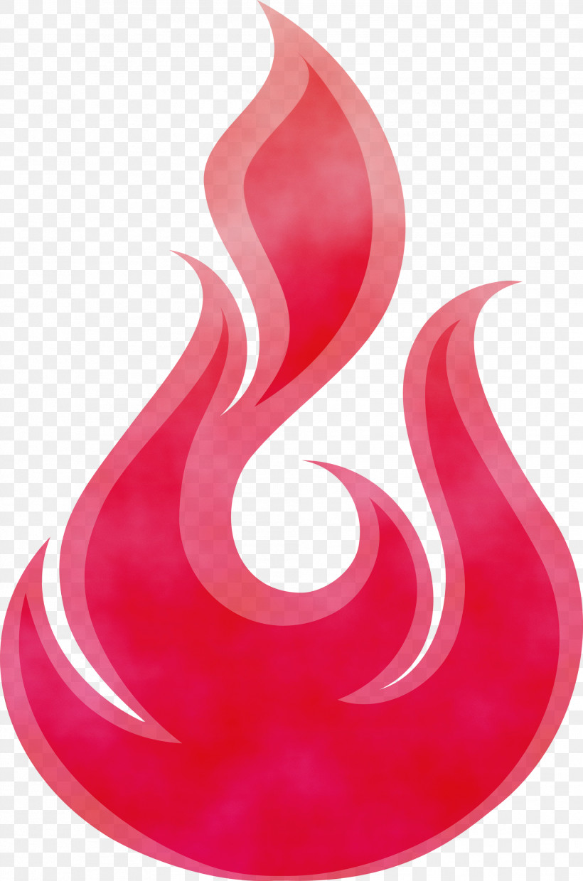 Red, PNG, 1983x3000px, Fire, Flame, Paint, Red, Watercolor Download Free