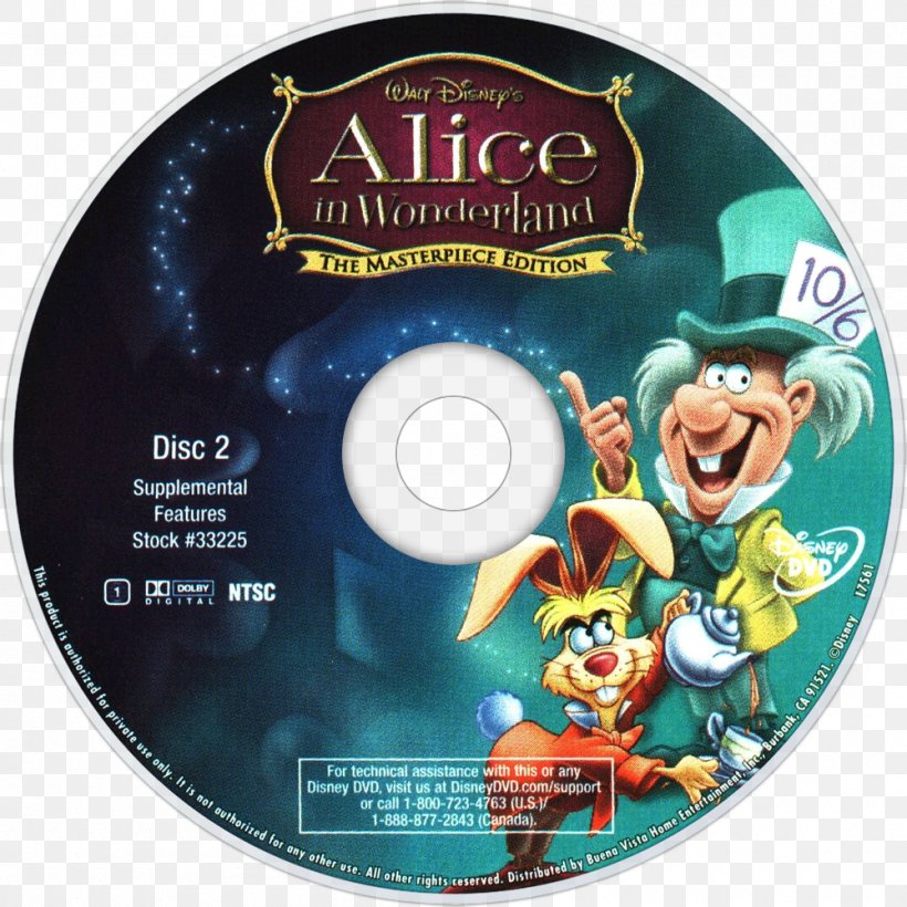 Richard Kimble Alice's Adventures In Wonderland YouTube Compact Disc DVD, PNG, 1000x1000px, Richard Kimble, Album Cover, Alice In Wonderland, Compact Disc, Dvd Download Free