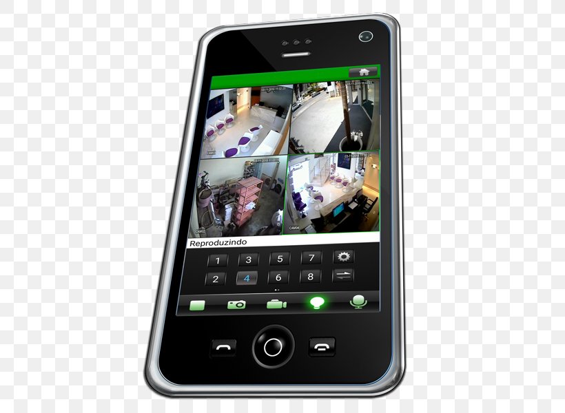 Feature Phone Smartphone Mobile Phones Video, PNG, 500x600px, Feature Phone, Cellular Network, Closedcircuit Television, Communication Device, Digital Video Recorders Download Free