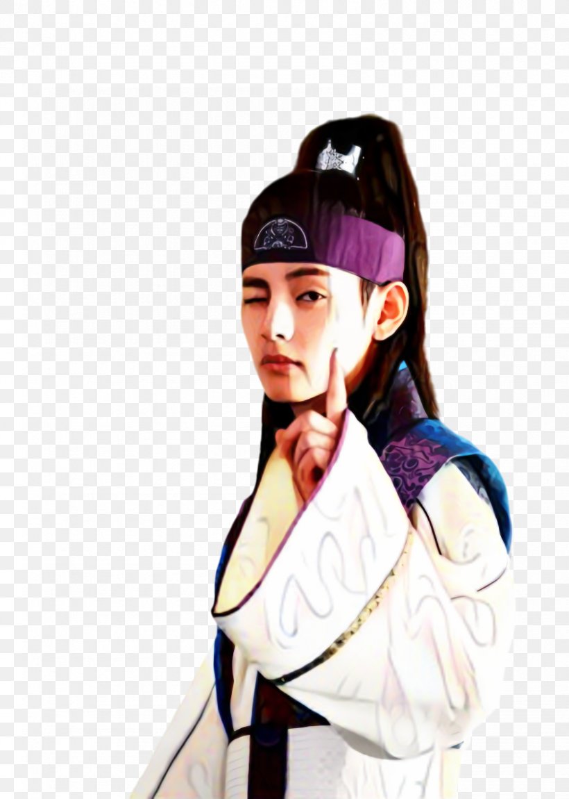 Hwarang: The Poet Warrior Youth V Han Sung BTS Drama, PNG, 844x1184px, Hwarang The Poet Warrior Youth, Actor, Black Hair, Bts, Costume Download Free