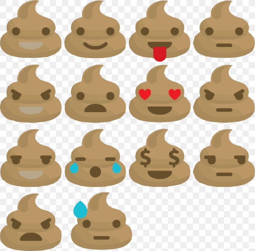 Pile Of Poo Emoji Feces Emoticon Sticker, PNG, 4910x4839px, Watercolor, Cartoon, Flower, Frame, Heart Download Free