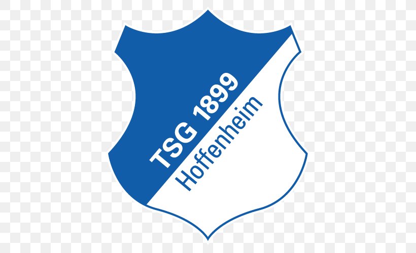 TSG 1899 Hoffenheim 2016–17 Bundesliga FC Bayern Munich Borussia Dortmund 2017–18 UEFA Champions League, PNG, 500x500px, Tsg 1899 Hoffenheim, Area, Blue, Borussia Dortmund, Brand Download Free