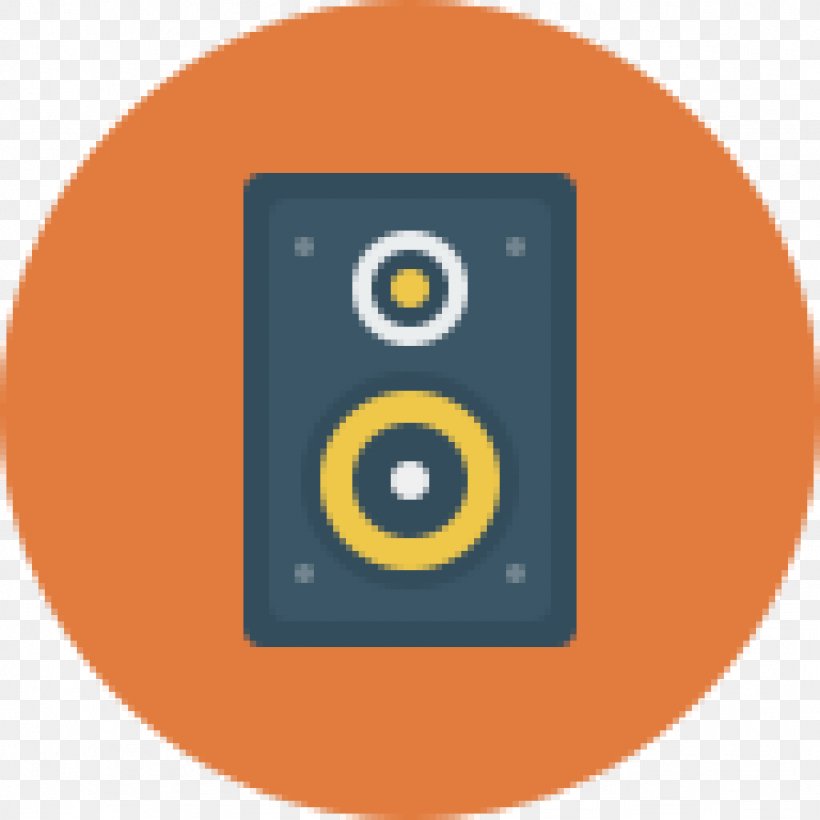 Loudspeaker, PNG, 1024x1024px, Loudspeaker, Brand, Logo, Multimedia, Orange Download Free