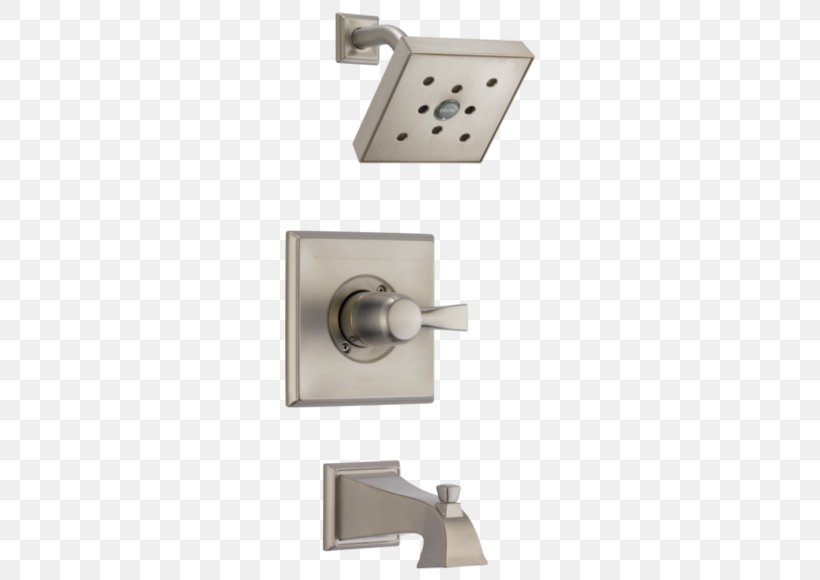 Pressure-balanced Valve Shower Tap Stainless Steel, PNG, 580x580px, Pressurebalanced Valve, Bathtub, Bathtub Accessory, Delta Air Lines, Delta Monitor 14 Dryden T14251 Download Free