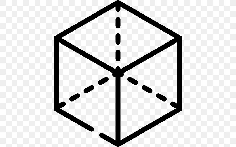 Three-dimensional Space Cube Shape Geometry, PNG, 512x512px, 3d Computer Graphics, Threedimensional Space, Area, Black And White, Cube Download Free
