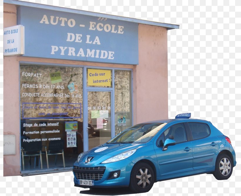Peugeot 207 Mid-size Car Peugeot 206 Driving School De La Pyramide, PNG, 800x669px, Peugeot 207, Automotive Exterior, Blue, Bumper, Car Download Free