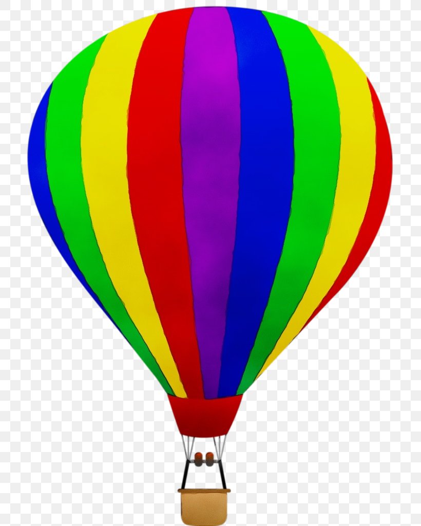 Hot Air Balloon Watercolor, PNG, 758x1024px, Watercolor, Aerostat, Air Sports, Balloon, Flight Download Free