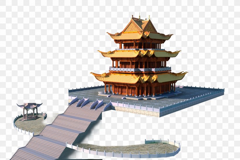 Pagoda Architecture Palace, PNG, 3543x2362px, Pagoda, Architecture, Building, Chinese Architecture, Gratis Download Free