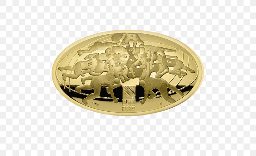 2015 Rugby World Cup Monnaie De Paris The Rugby Championship Coin Rugby Union, PNG, 500x500px, 2015 Rugby World Cup, Brass, Coin, France, Gold Download Free