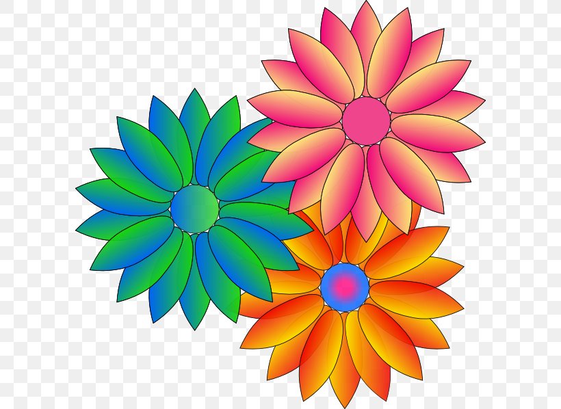 Flower Desktop Wallpaper Clip Art, PNG, 600x598px, Flower, Animation, Art, Cut Flowers, Dahlia Download Free
