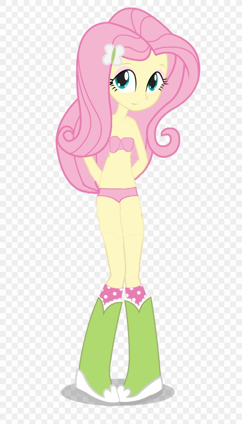 Fluttershy Pinkie Pie Rarity My Little Pony: Equestria Girls, PNG, 833x1458px, Watercolor, Cartoon, Flower, Frame, Heart Download Free