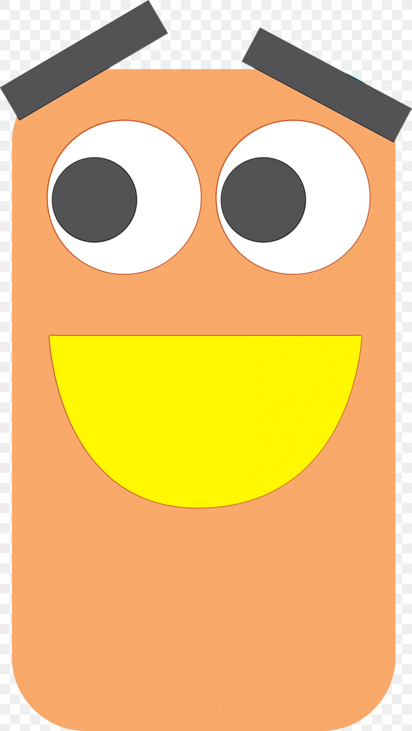 Smiley Yellow Face Line Meter, PNG, 1692x3000px, Cartoon Monster, Cute Monster, Face, Line, Meter Download Free