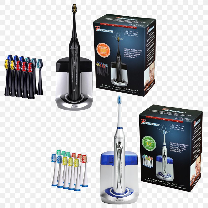 Electric Toothbrush Pursonic S450 Deluxe PURSONIC Pro Series S330 Deluxe Philips Sonicare DiamondClean, PNG, 2000x2000px, Electric Toothbrush, Brush, Dental Plaque, Electronics Accessory, Hardware Download Free