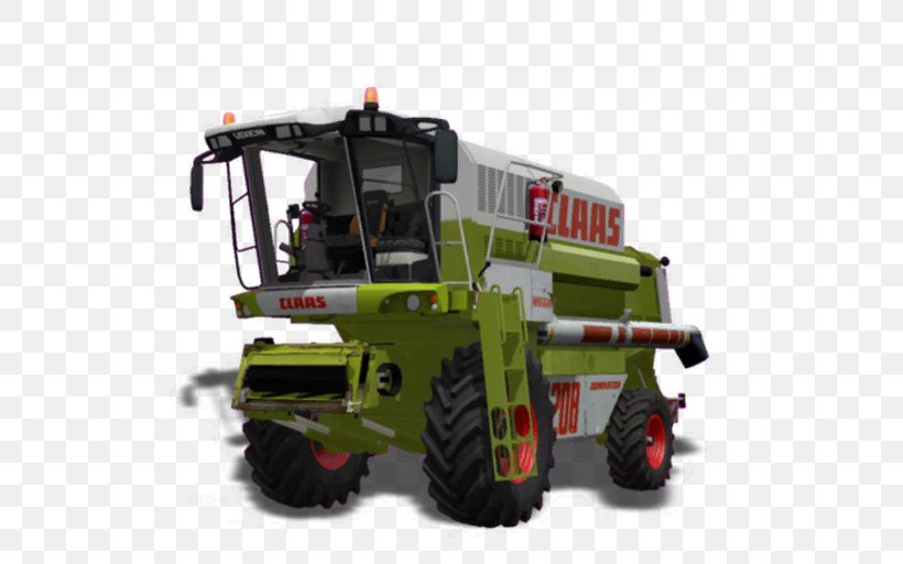 Farming Simulator 17 Claas Dominator Combine Harvester Tractor, PNG, 512x512px, Farming Simulator 17, Automotive Exterior, Automotive Tire, Car, Claas Download Free