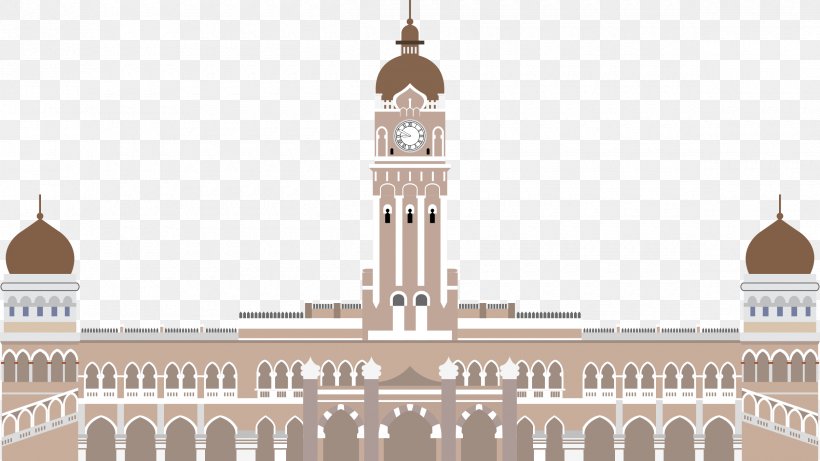 Sultan Abdul Samad Building Selangor Kuala Lumpur Clip Art, PNG, 2400x1351px, Sultan Abdul Samad Building, Arch, Building, Drawing, Facade Download Free