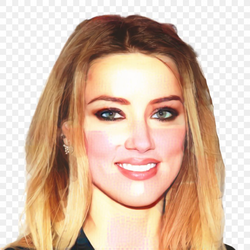 Amber Heard Eye Shadow Cosmetics Hair Blond, PNG, 1000x1000px, Amber Heard, Balayage, Beauty, Black Hair, Blond Download Free