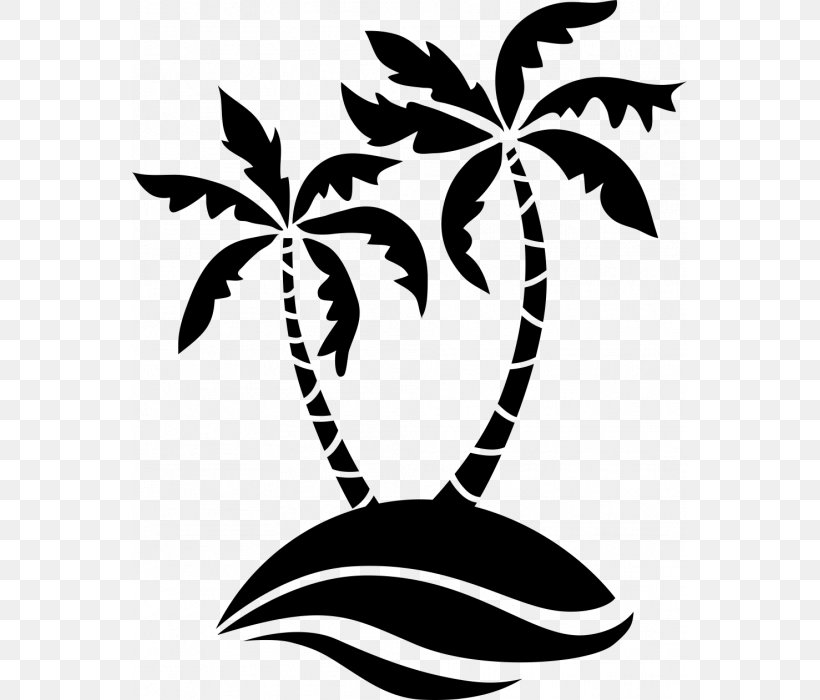 Arecaceae Silhouette Drawing Clip Art, PNG, 700x700px, Arecaceae, Art, Black And White, Branch, Drawing Download Free