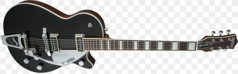 Electric Guitar Gretsch 6128 Fender Stratocaster Acoustic Guitar, PNG, 2400x748px, Electric Guitar, Acoustic Electric Guitar, Acoustic Guitar, Acousticelectric Guitar, Bigsby Vibrato Tailpiece Download Free