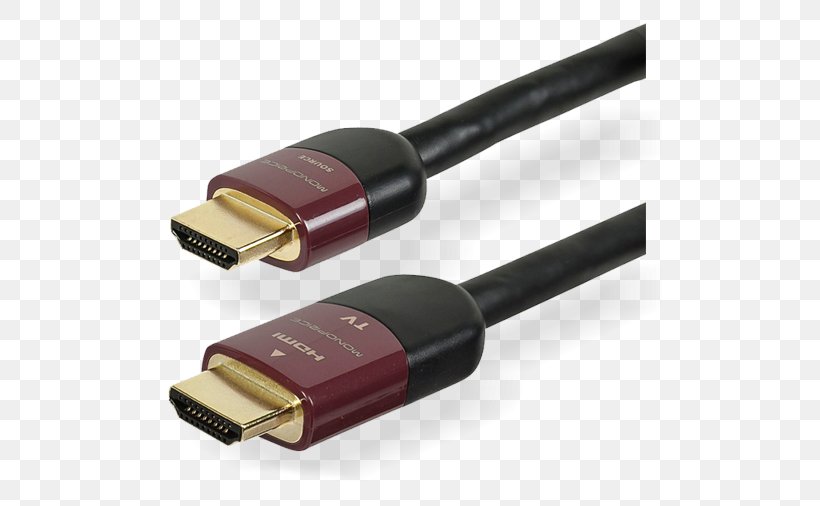 HDMI RedMere Electrical Cable Home Theater Systems Monoprice, PNG, 635x506px, Hdmi, Adapter, Amplificador, Cable, Data Download Free