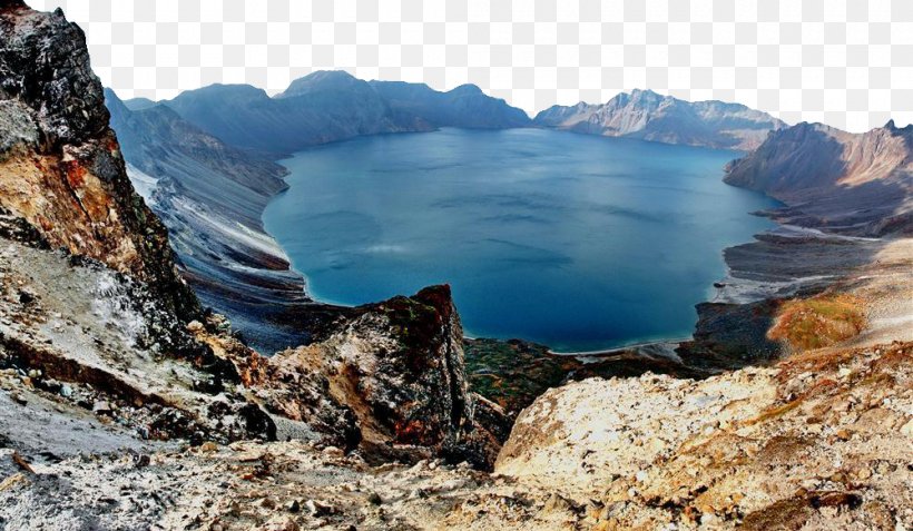 Jilin City Changbai Korean Autonomous County Heaven Lake Lake Baikal Pangong Tso, PNG, 1000x582px, Jilin City, Changbai Korean Autonomous County, China, Cliff, Crater Lake Download Free