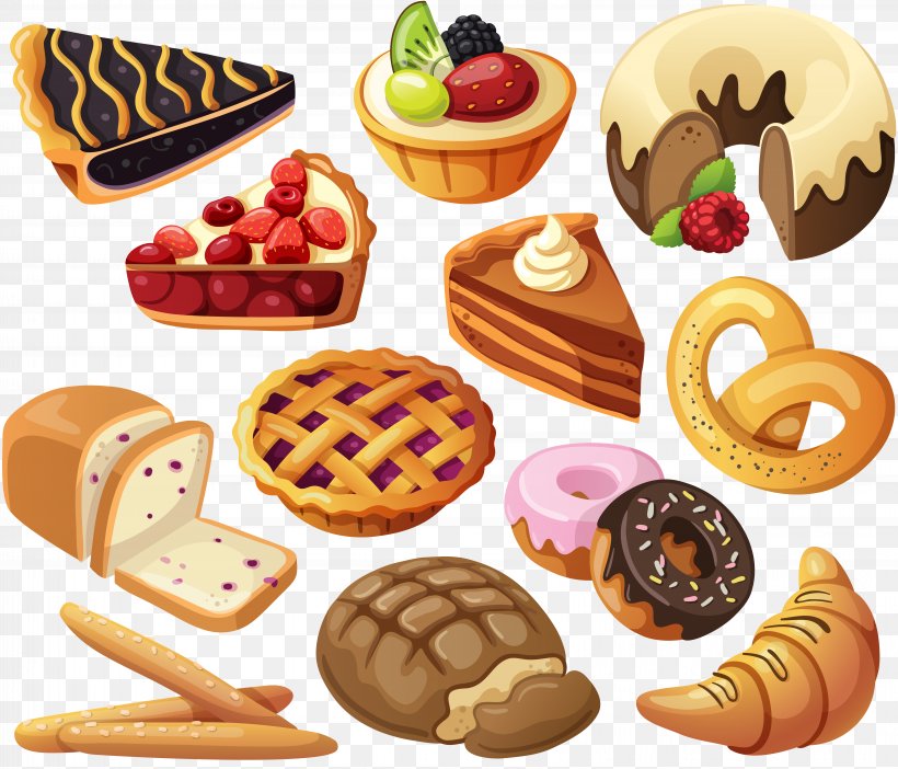 Bakery Cupcake Danish Pastry Breakfast Croissant, PNG, 6472x5544px, Bakery, Breakfast, Cake, Croissant, Cuisine Download Free