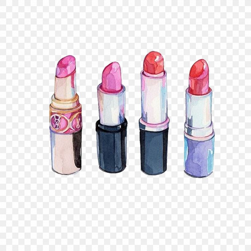 Chanel Lipstick Cosmetics Watercolor Painting Drawing, PNG, 1500x1500px, Chanel, Color, Cosmetics, Drawing, Fashion Download Free