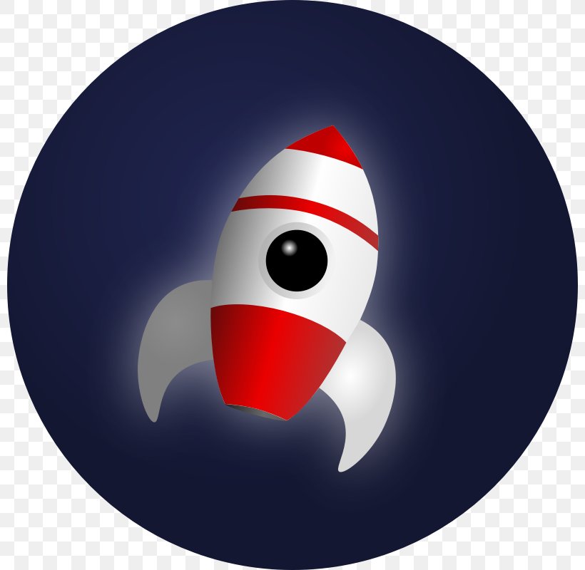 Rocket Spacecraft Outer Space Clip Art, PNG, 800x800px, Rocket, Beak, Cartoon, Free Content, Launch Vehicle Download Free