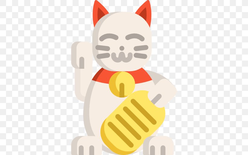 Cat Maneki-neko Clip Art, PNG, 512x512px, Cat, Carnivora, Carnivoran, Manekineko, Technology Download Free