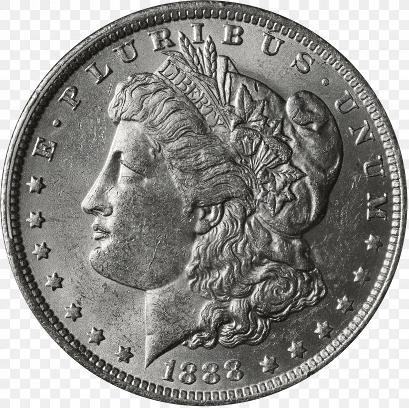 Dime Morgan Dollar Dollar Coin United States Dollar, PNG, 1600x1600px, Dime, Ancient History, Black And White, Coin, Commemorative Coin Download Free