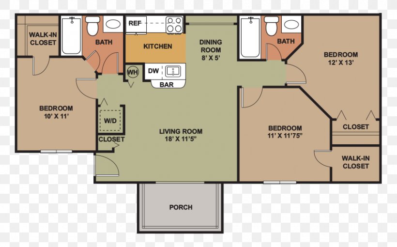 Floor Plan West Isle Club House Apartment, PNG, 858x534px, Floor Plan, Apartment, Area, Bed, Bedroom Download Free