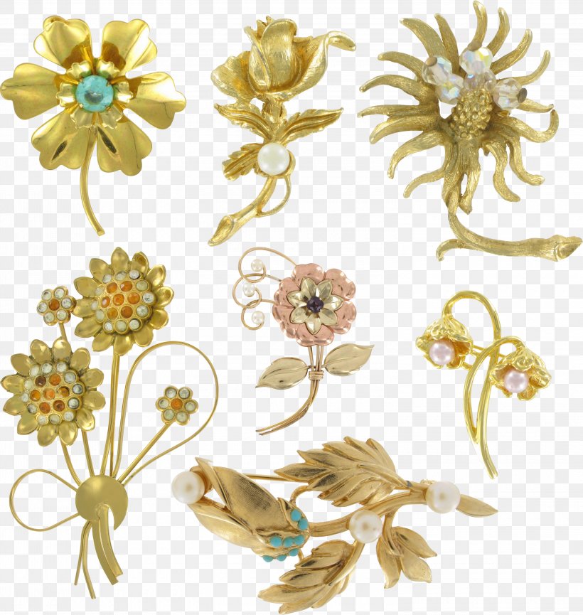 Floral Design Earring Brooch Flower, PNG, 3000x3167px, Floral Design, Body Jewelry, Brooch, Chrysanths, Cut Flowers Download Free