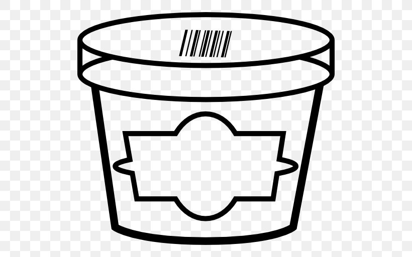 Food Storage Containers Box Clip Art, PNG, 512x512px, Food, Artwork, Black And White, Box, Container Download Free