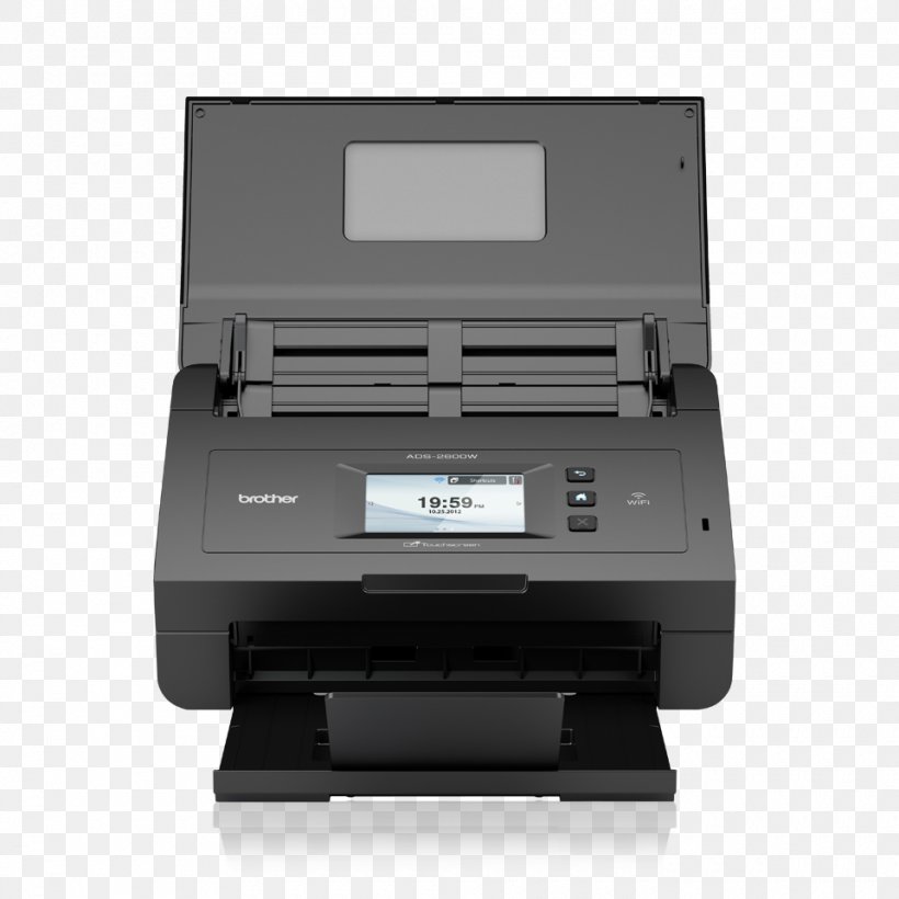 Image Scanner Automatic Document Feeder Dots Per Inch Wi-Fi, PNG, 960x960px, Image Scanner, Advertising, Automatic Document Feeder, Brother Industries, Business Download Free