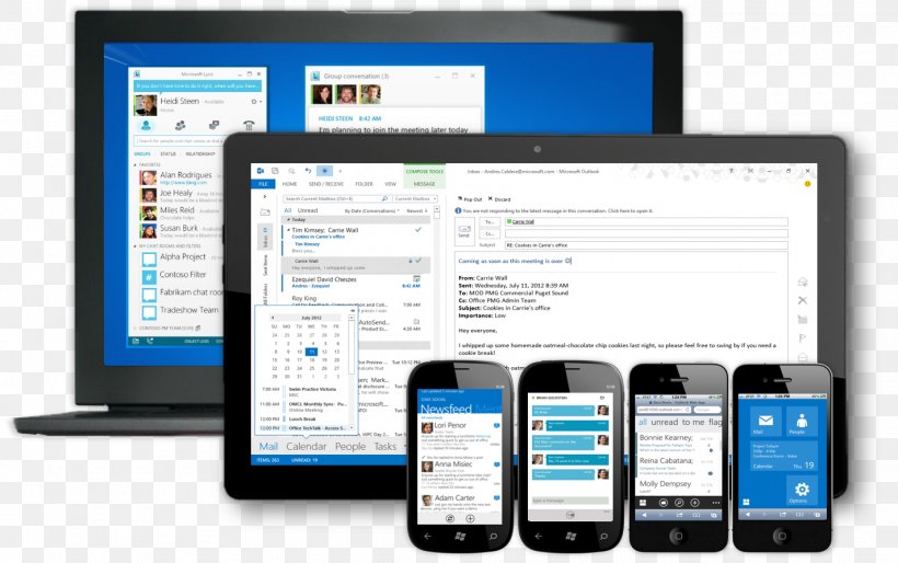 Office 365 Email Skype For Business Microsoft Office, PNG, 1424x893px, Office 365, Brand, Business, Cloud Computing, Communication Download Free