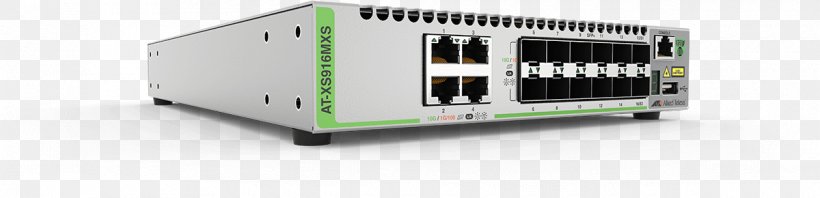 Stackable Switch Network Switch 10 Gigabit Ethernet Small Form-factor Pluggable Transceiver, PNG, 1200x290px, 10 Gigabit Ethernet, 19inch Rack, Stackable Switch, Allied Telesis, Communication Download Free